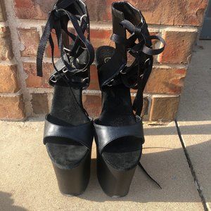 FLAMINGO-800-14 Black Boots - Size 9